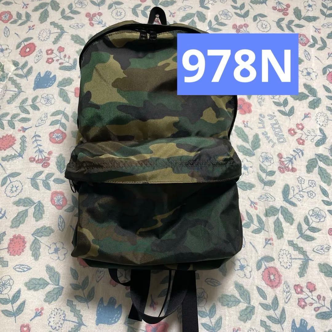 美品Herve Chapelier リュック 978N カモフラージュ☆