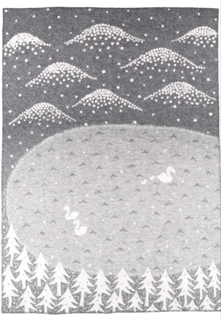 クリッパン ミナペルホネン ブランケット　レイク イン ザ バレー