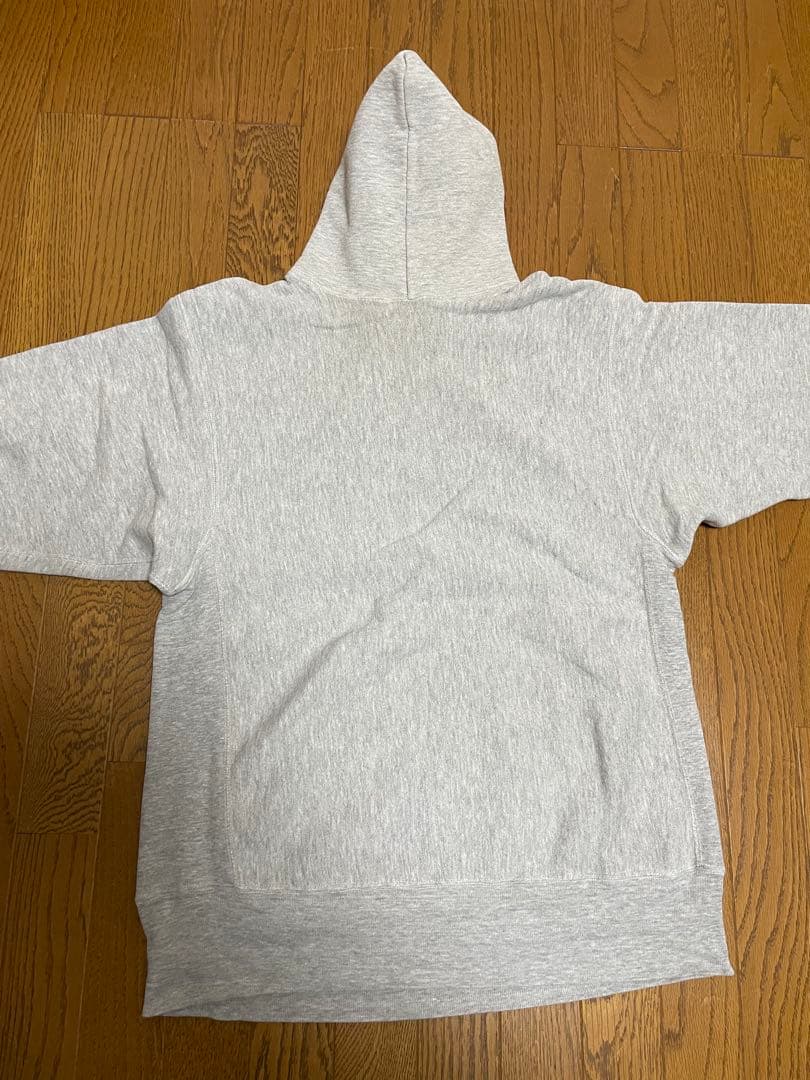 70’s 青単色タグ　チャンピオン リバースウィーブ　NAVY パーカー XL