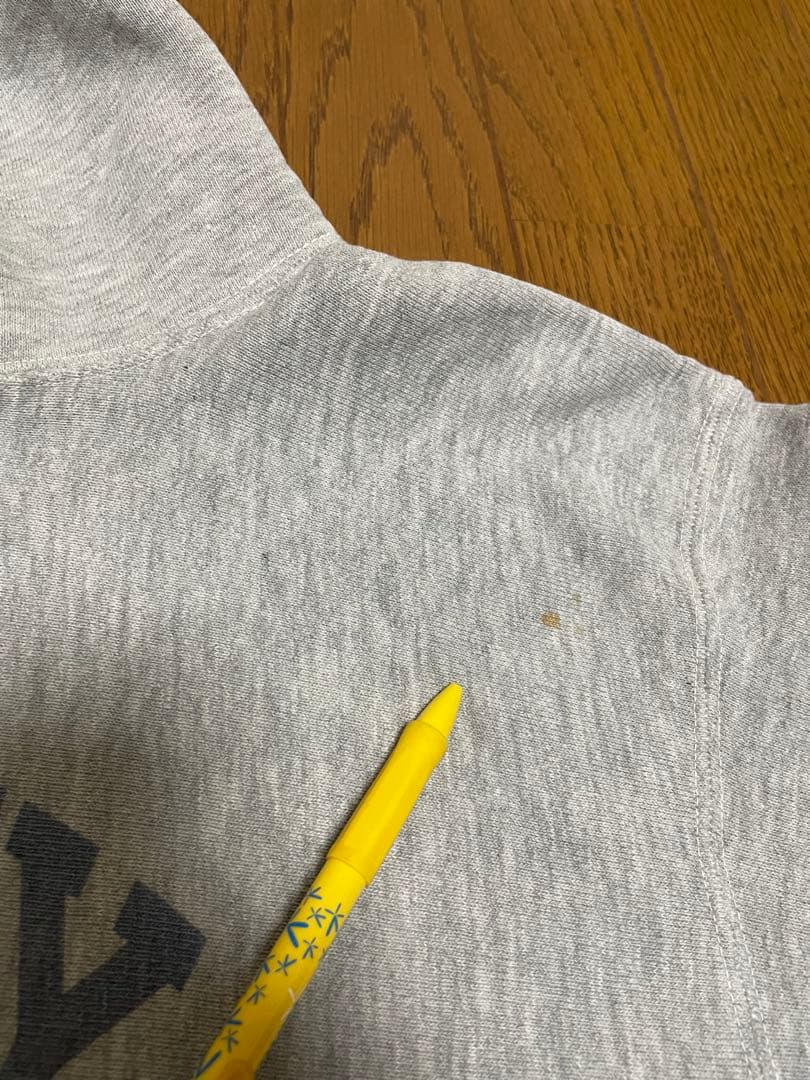 70’s 青単色タグ　チャンピオン リバースウィーブ　NAVY パーカー XL