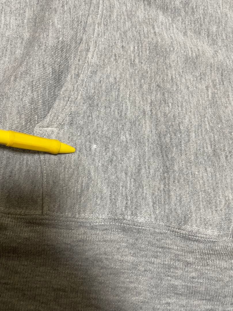 70’s 青単色タグ　チャンピオン リバースウィーブ　NAVY パーカー XL