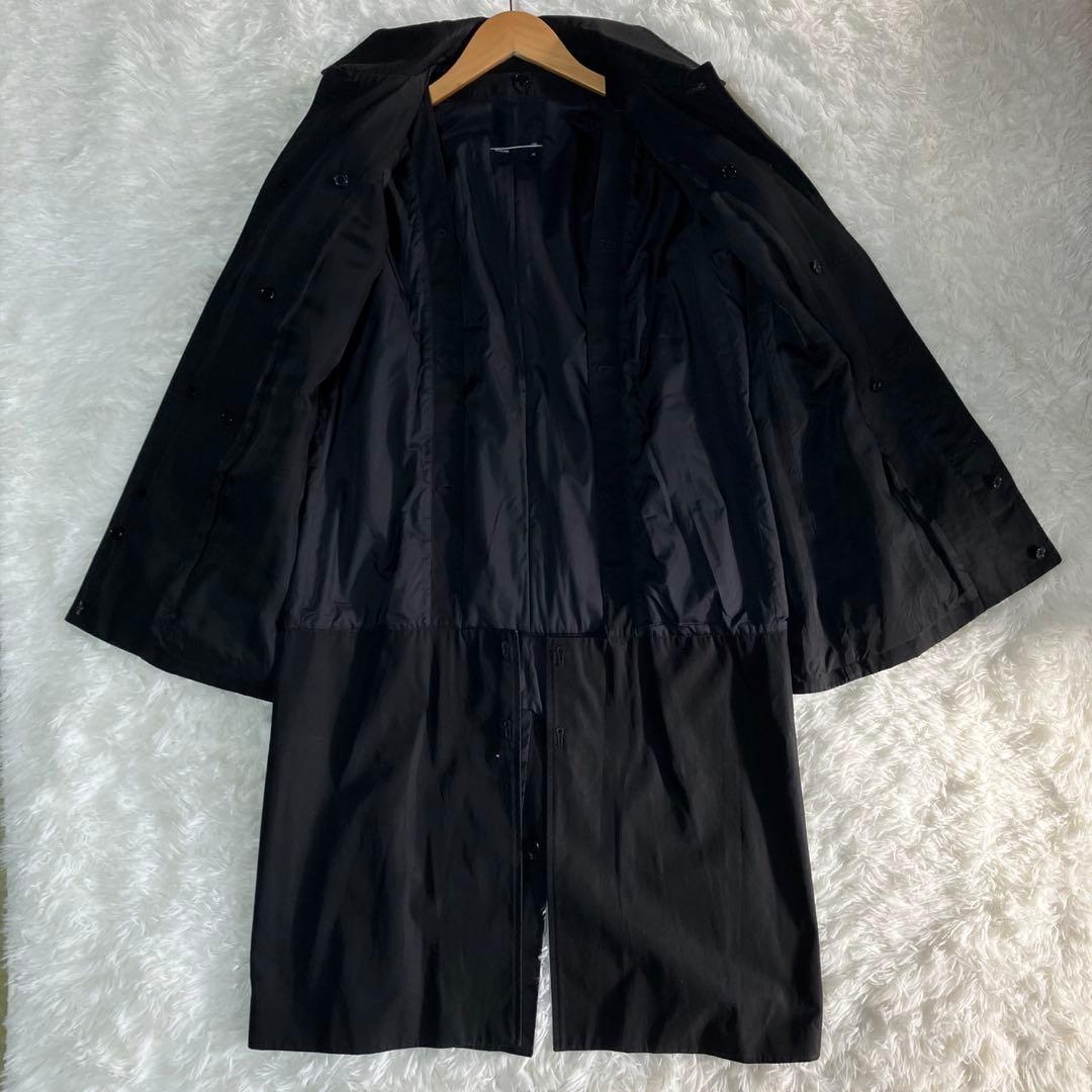 LAD MUSICIAN レイヤード コート ブラック ロング ライナー