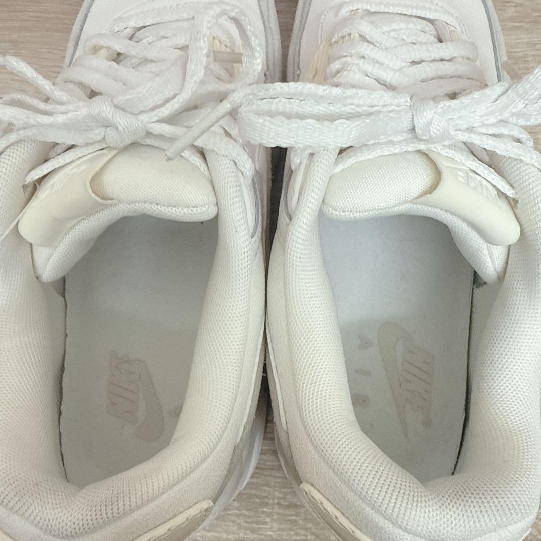 美品 ナイキ エア マックス 90 LV8 厚底 ホワイト 25.5