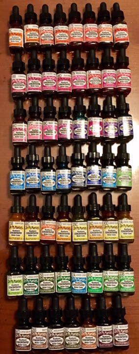 ドクターマーチン カラーインク 1/2オンス 55色セット