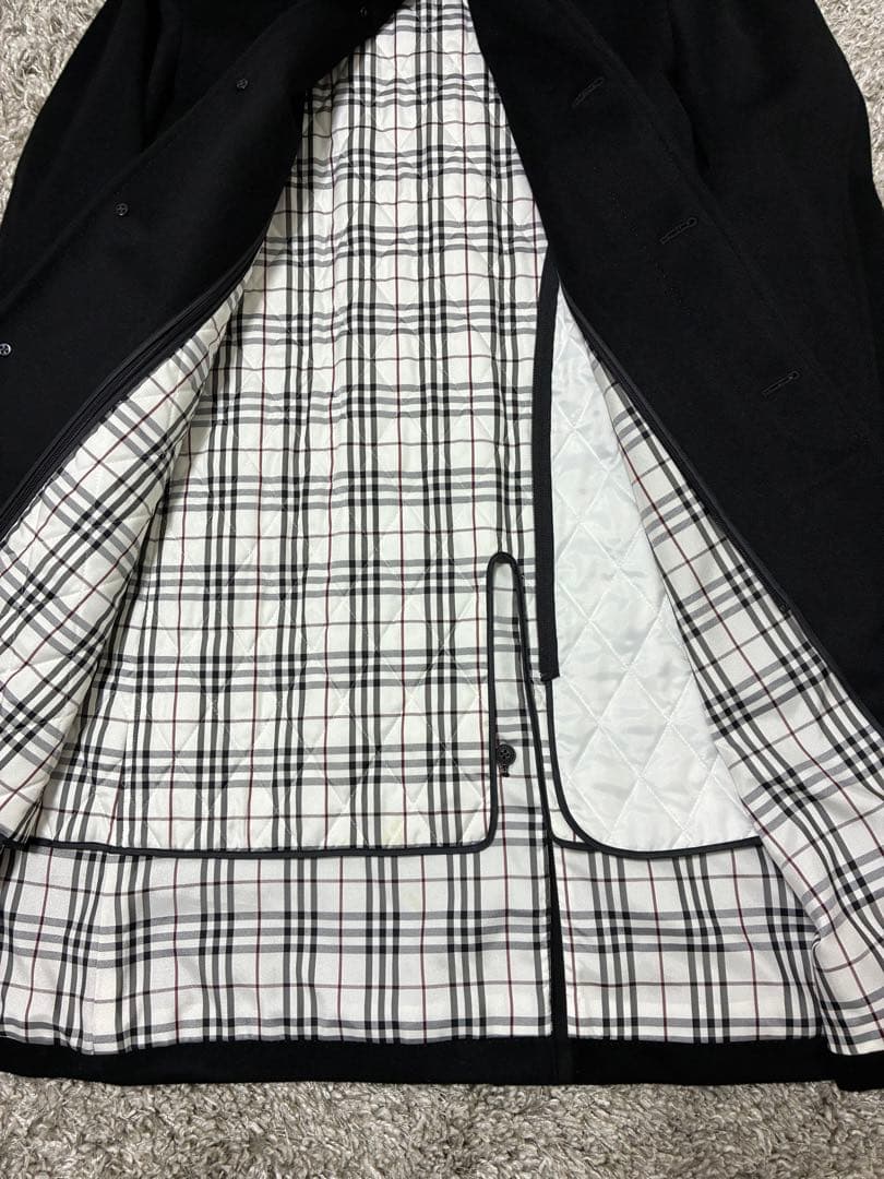バーバリー　BURBERRY BLACK LABEL ステンカラーコート LL
