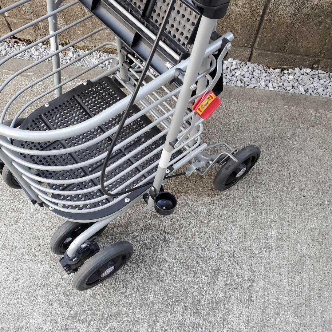 島製作所　シルバーカー　ハーモニーAL　買い物カート　歩行補助 美品