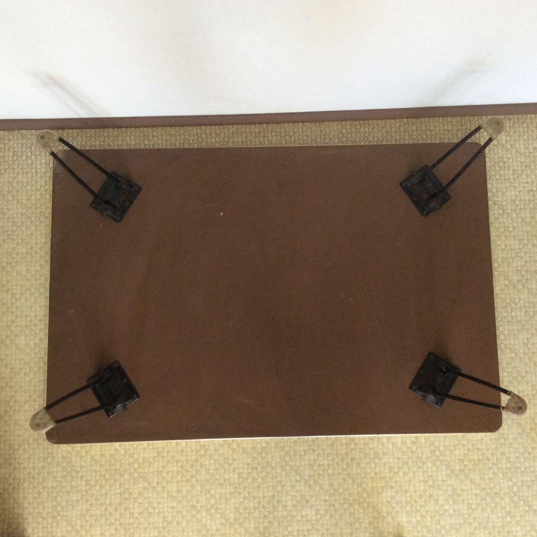 ちゃぶ台　ローテーブル　折りたたみ式　昭和レトロ