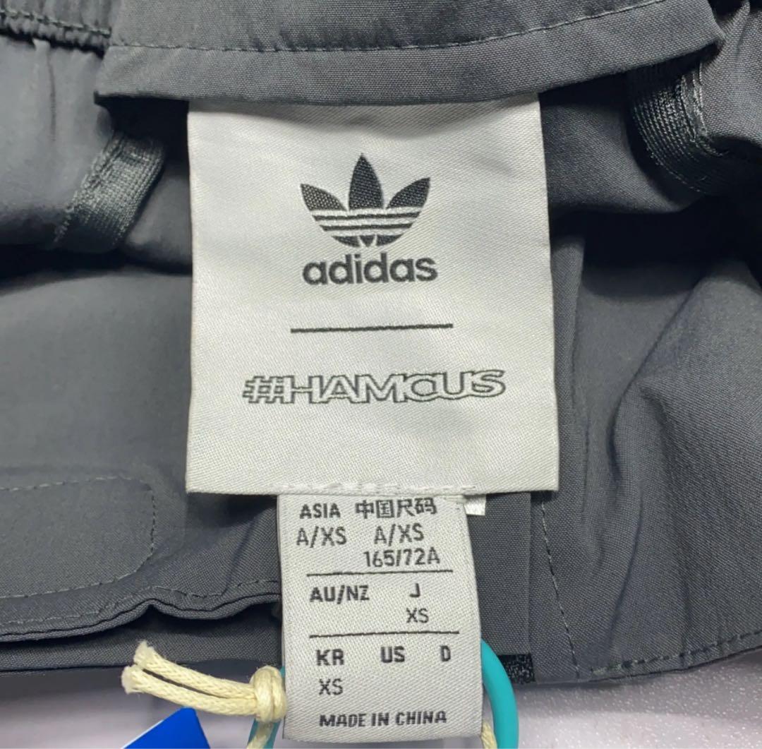 新品XS Adidas 3ストライプ ワークパンツ ブラック　IX7082