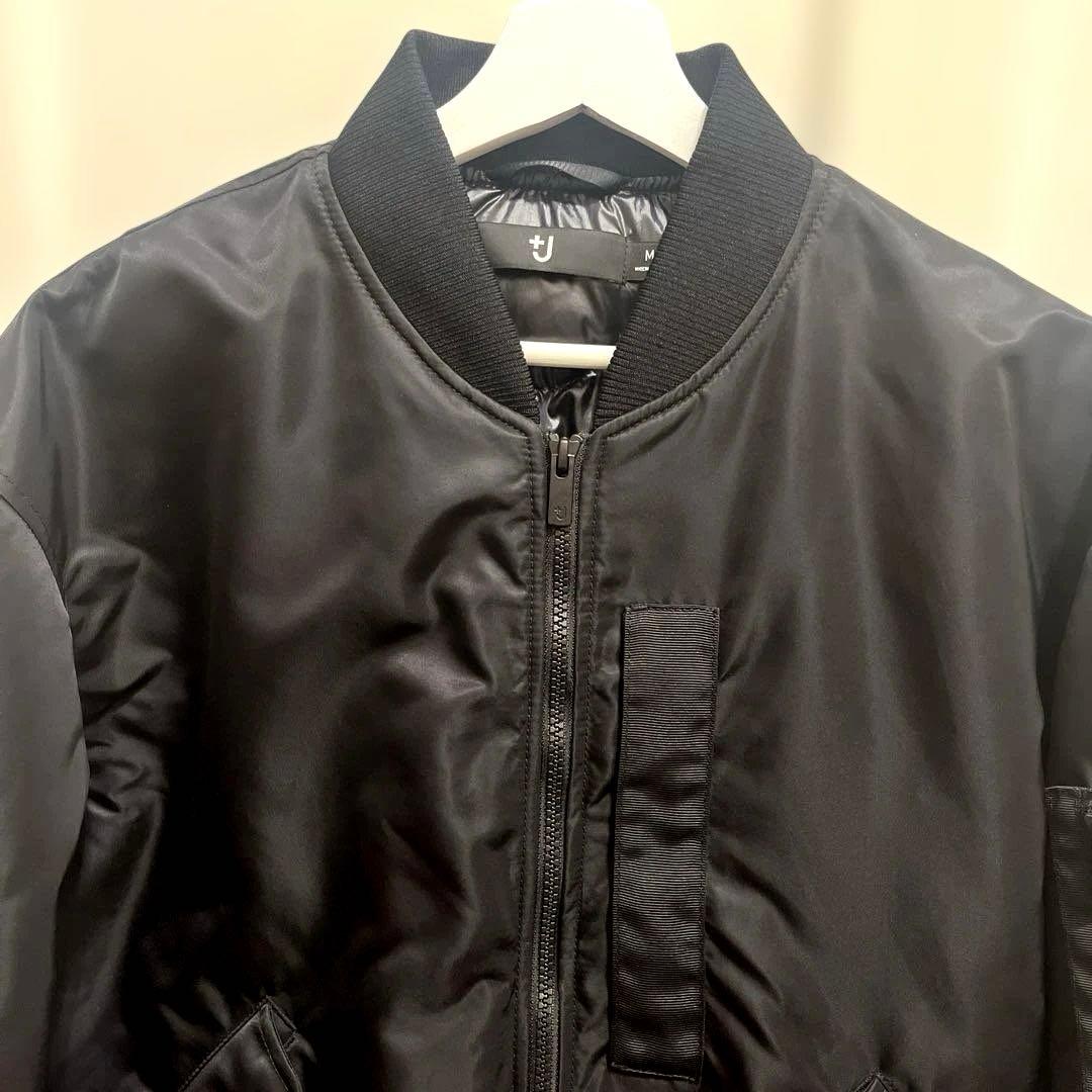 Mサイズ UNIQLO +J ハイブリッドダウンオーバーサイズMA-1