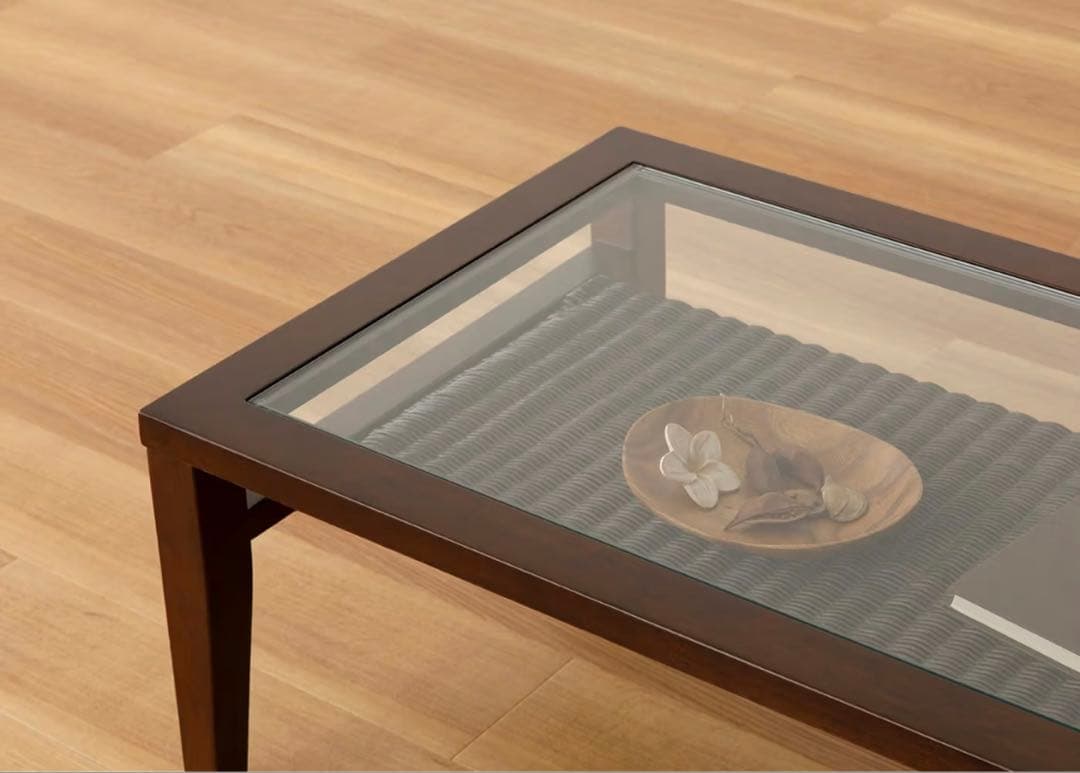 引き取り歓迎　aflat ケイ・ローテーブル　ラタン　アジアン　エーフラット