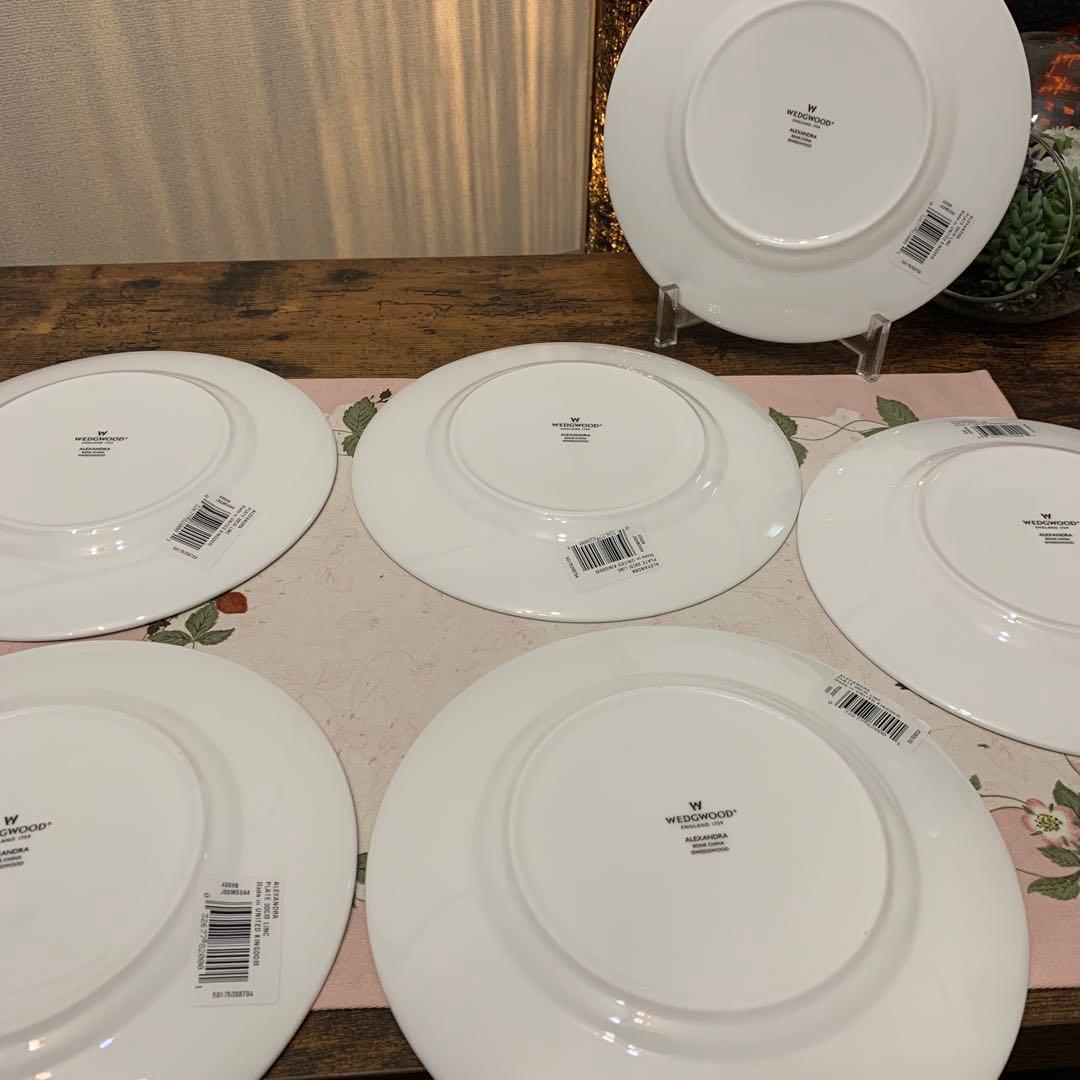 未使用　ウェッジウッド アレクサンドラ　カップ＆ソーサー　デザートプレート　等