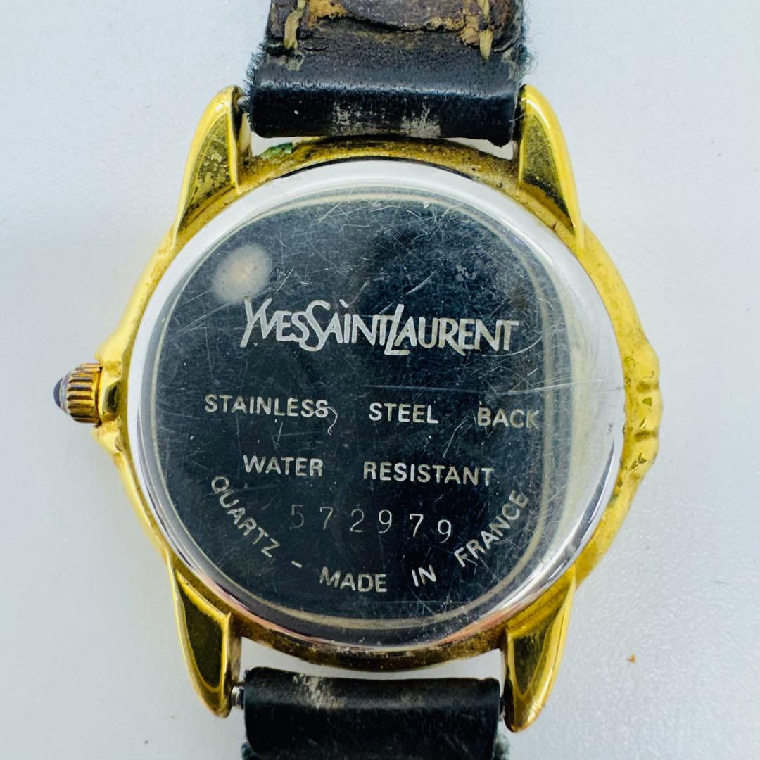 ✨YVES SAINT LAURENT✨イブサンローラン✨ゴールド✨腕時計✨