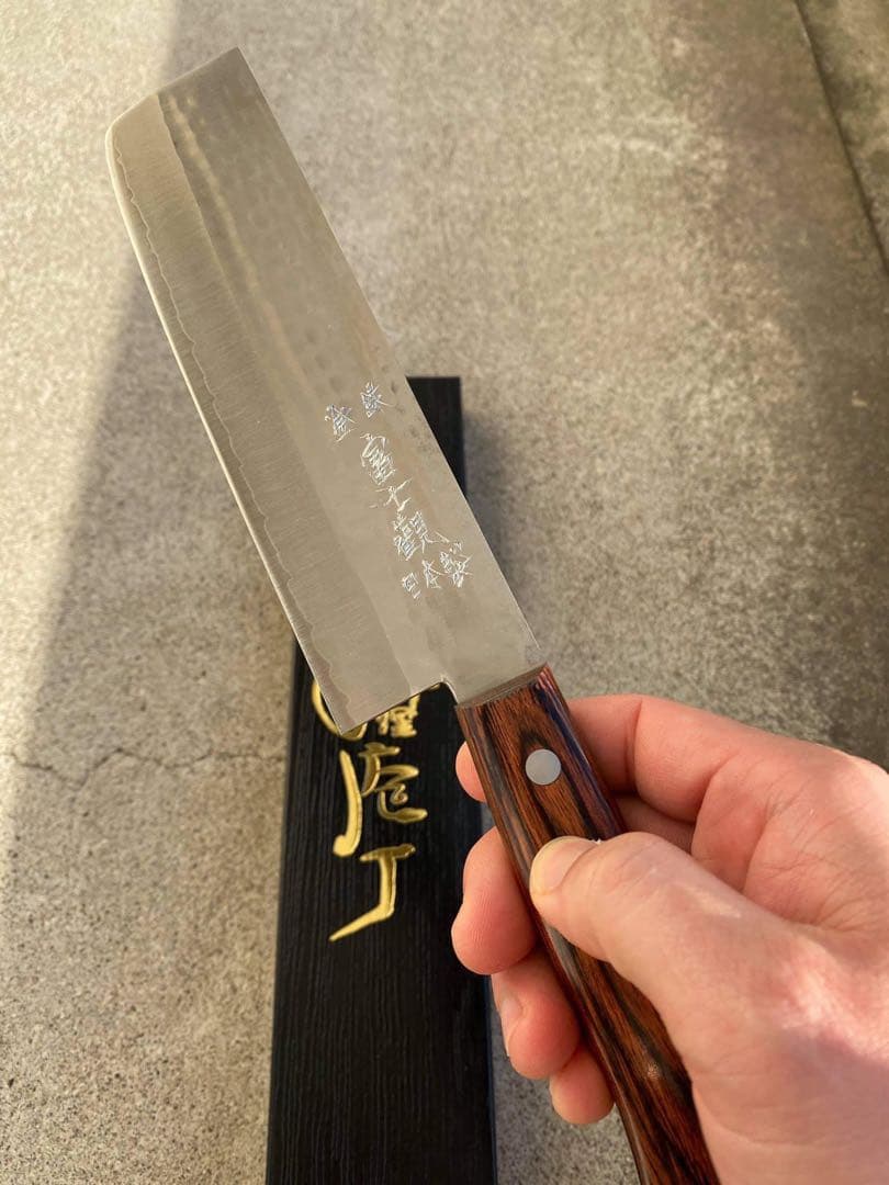 関の刃物 菜切り包丁165mm 富士觀 VG-1 ステンレススチール