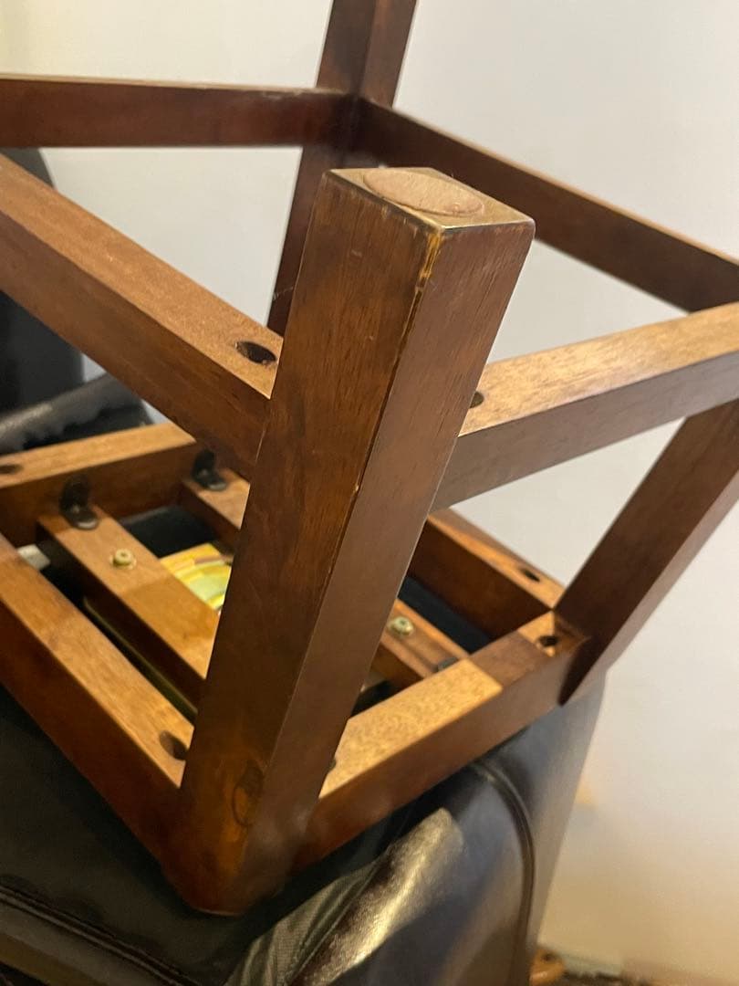 MORISHIGE モリシゲ 北欧風 アンティーク回転チェア2点セット