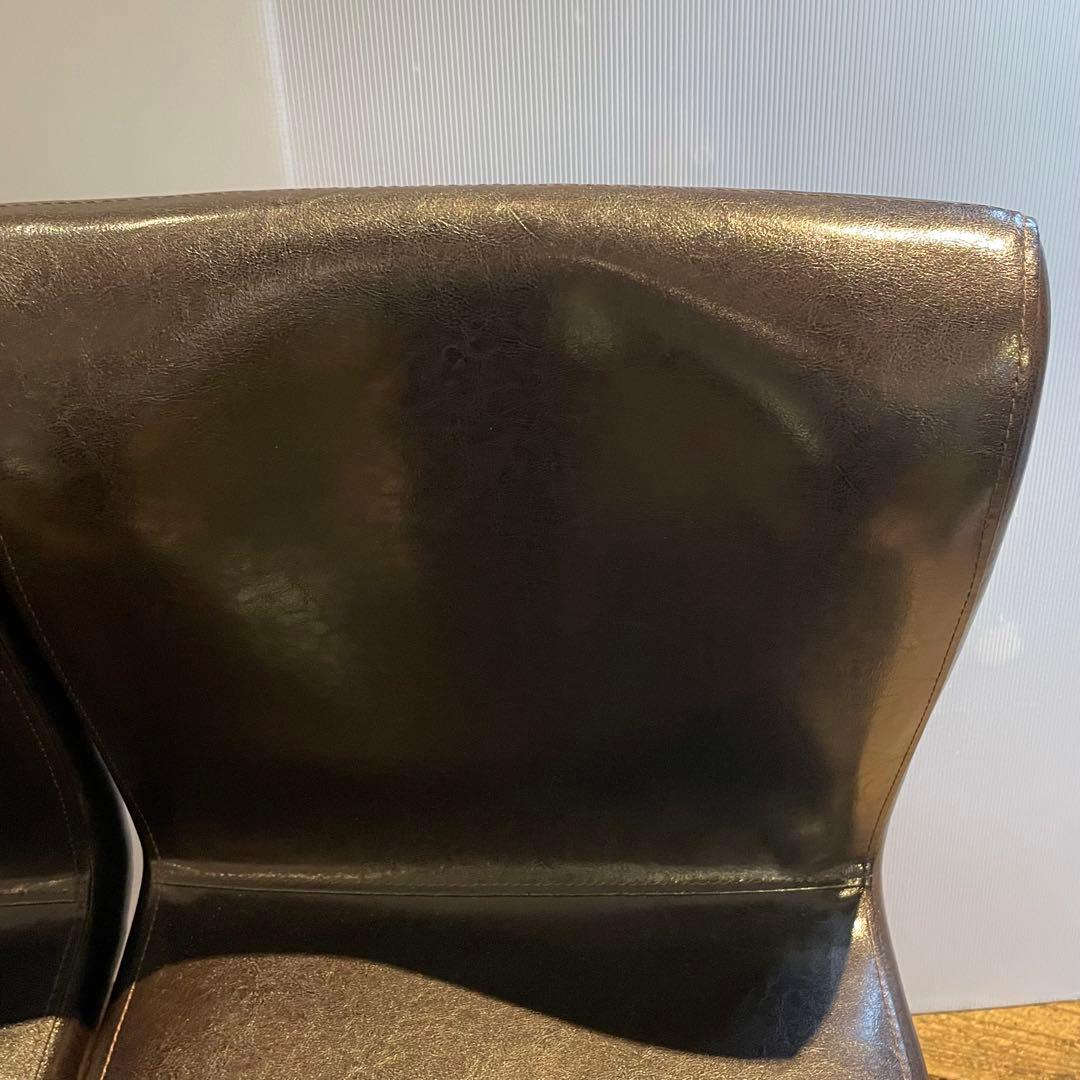 MORISHIGE モリシゲ 北欧風 アンティーク回転チェア2点セット