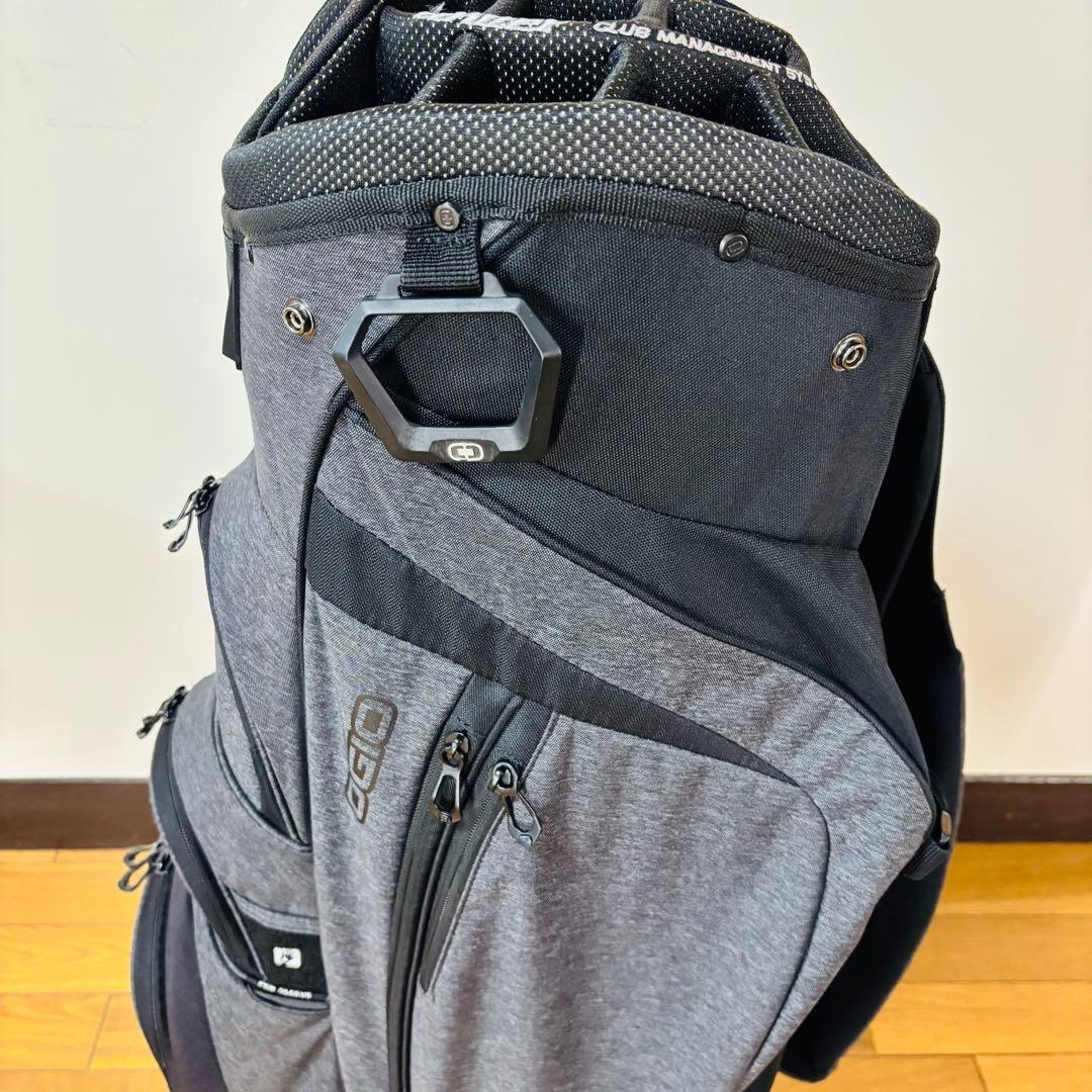 【希少美品】　OGIO (オジオ) ゴルフバッグ グレー 15分割　送料込み
