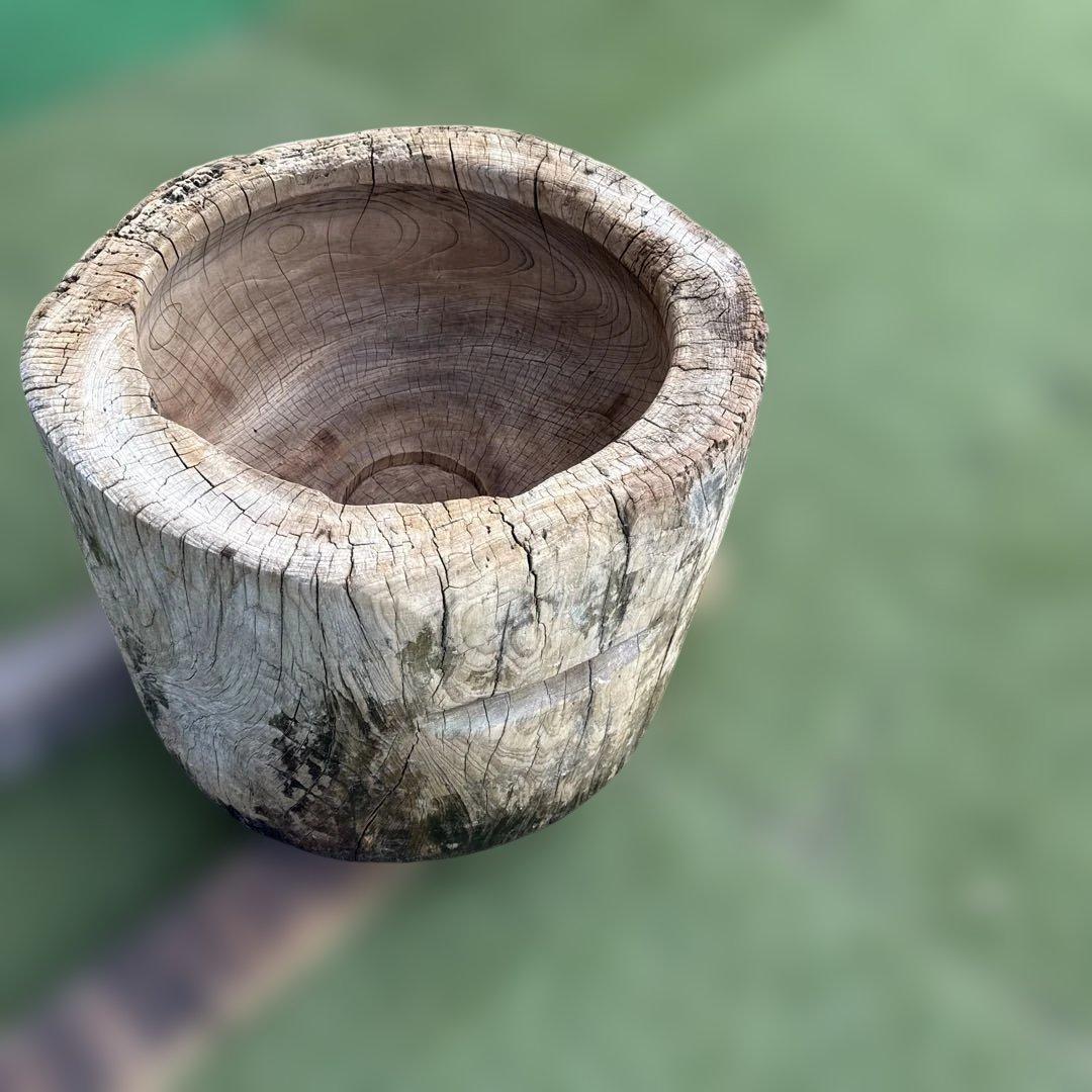 特大！臼　餅つき