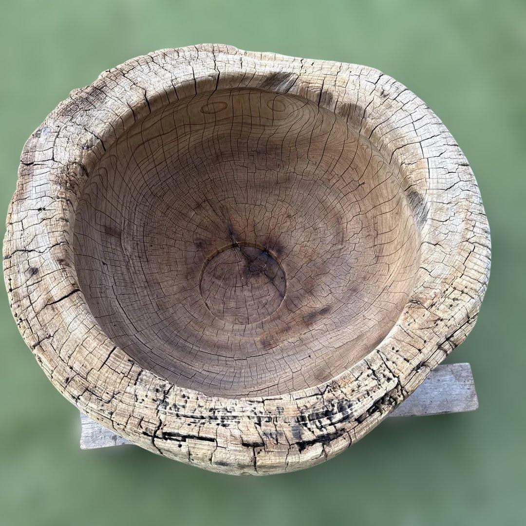 特大！臼　餅つき