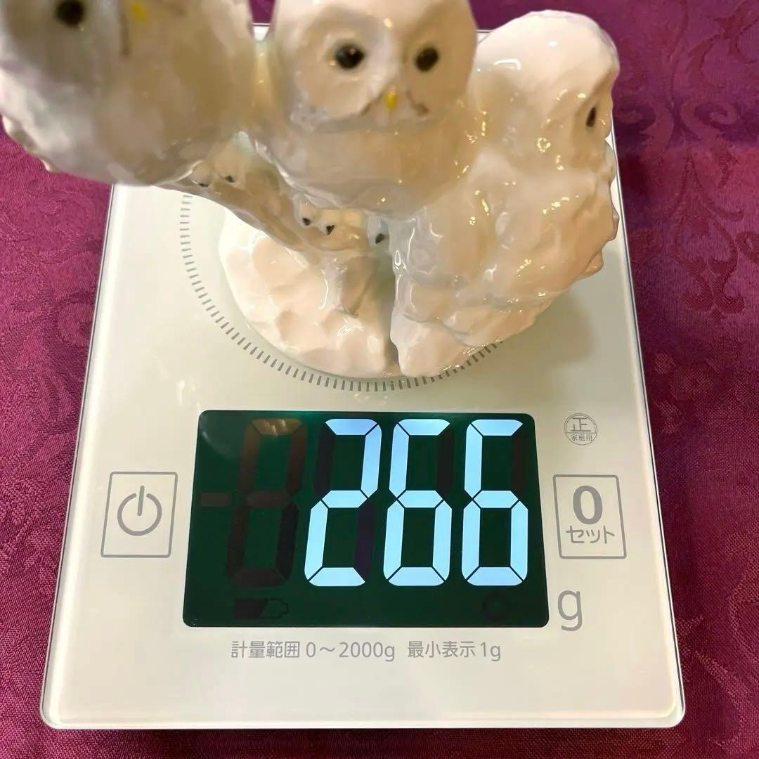 ーNoritakeー 【極美品】 フィギュリン ふくろう三兄弟 ボーンチャイナ