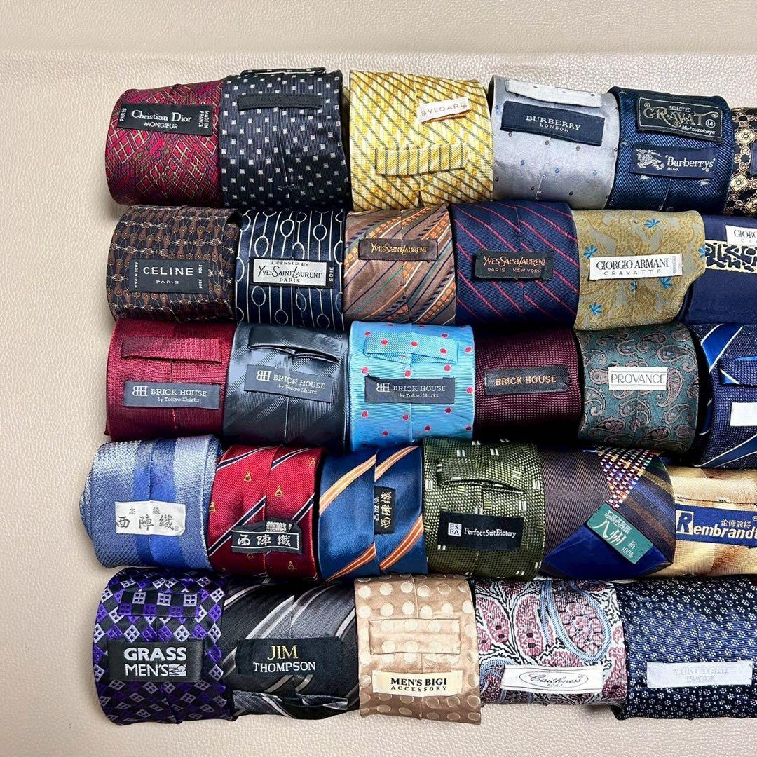 ネクタイセット 40本 ネクタイ ビジネス スーツ ハイブランド 大量