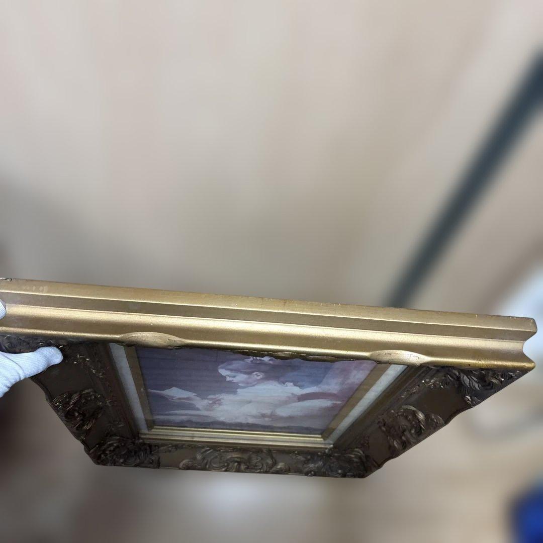 読書する娘 壁掛け ジャン・オノレ・フラゴナール 額縁あり