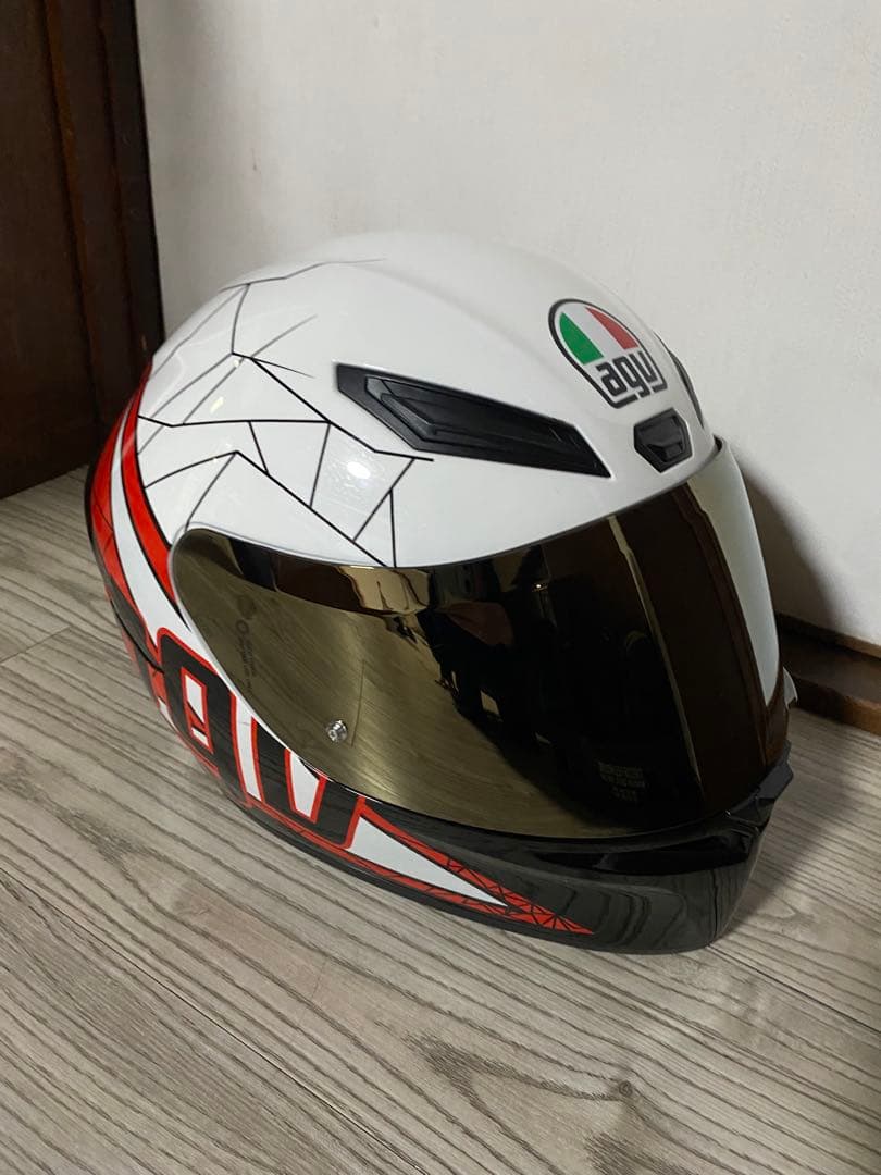 セキュリティ・セーフティ AGV K1 016-SHIFT BLACK/WHITE/RED