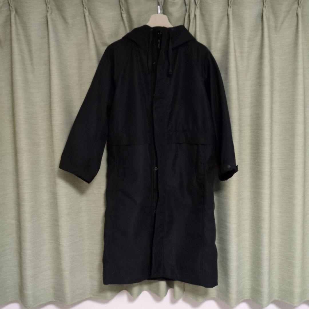 Spick&Span ボーディングフーデッドコート