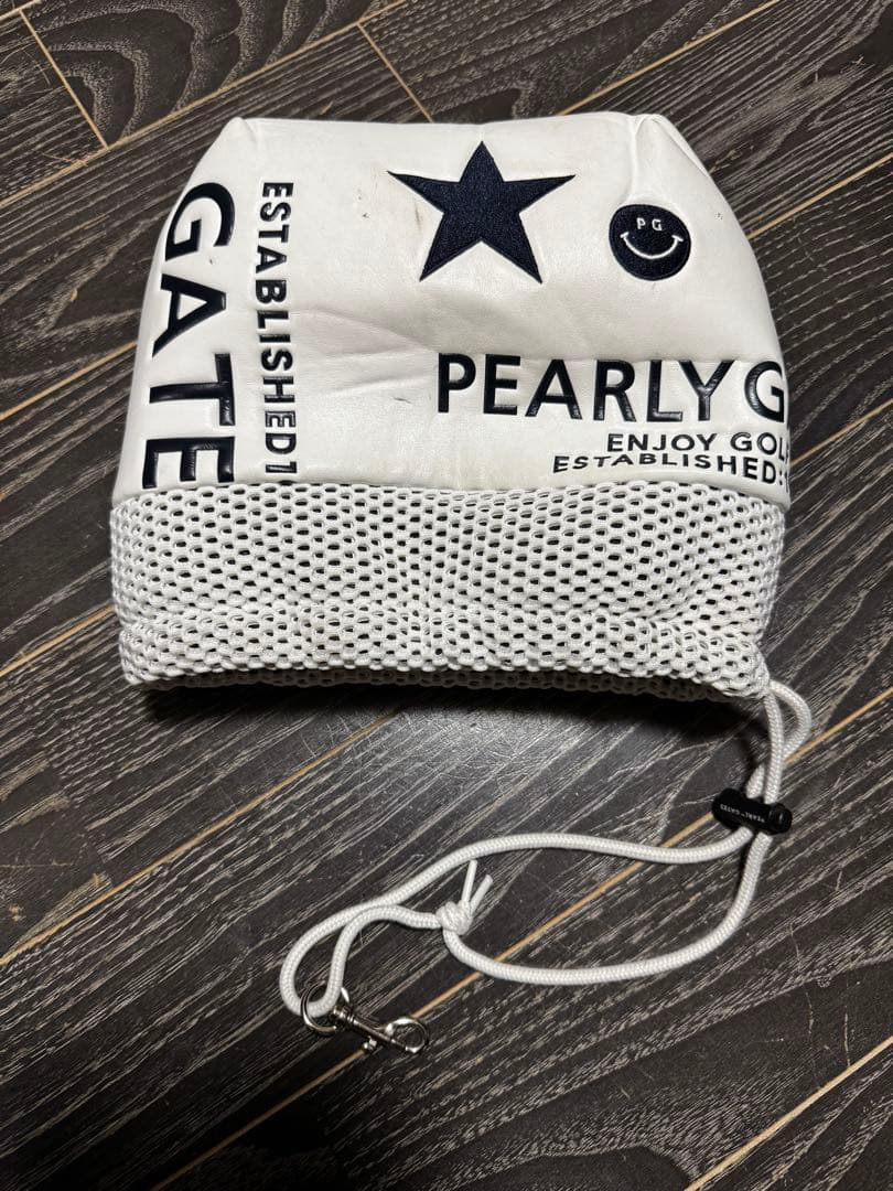 PEARLY GATES ホワイトキャディバッグ
