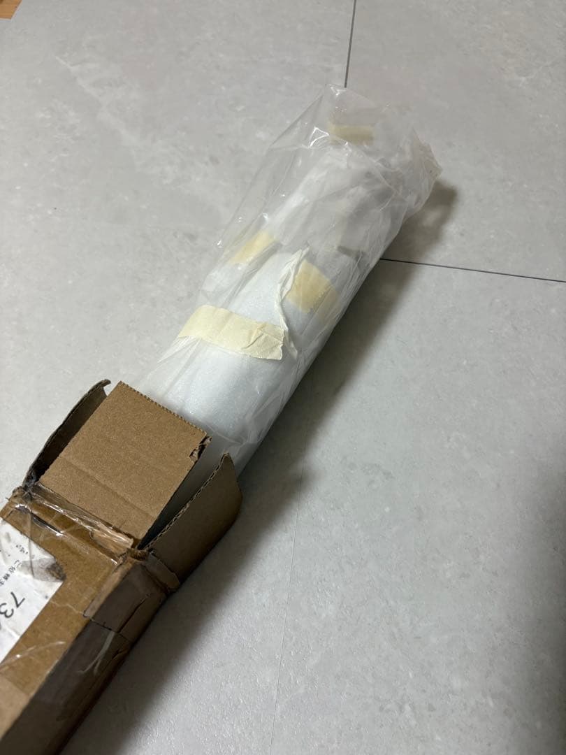 【新品未使用】ロールカーテン　ロールスクロール　幅200丈210　ホワイト