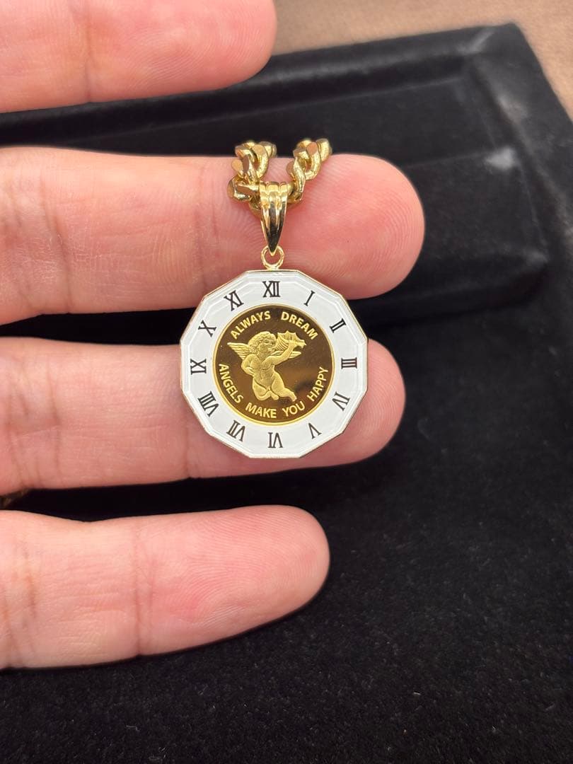 K24 純金トップ K18枠バチカン