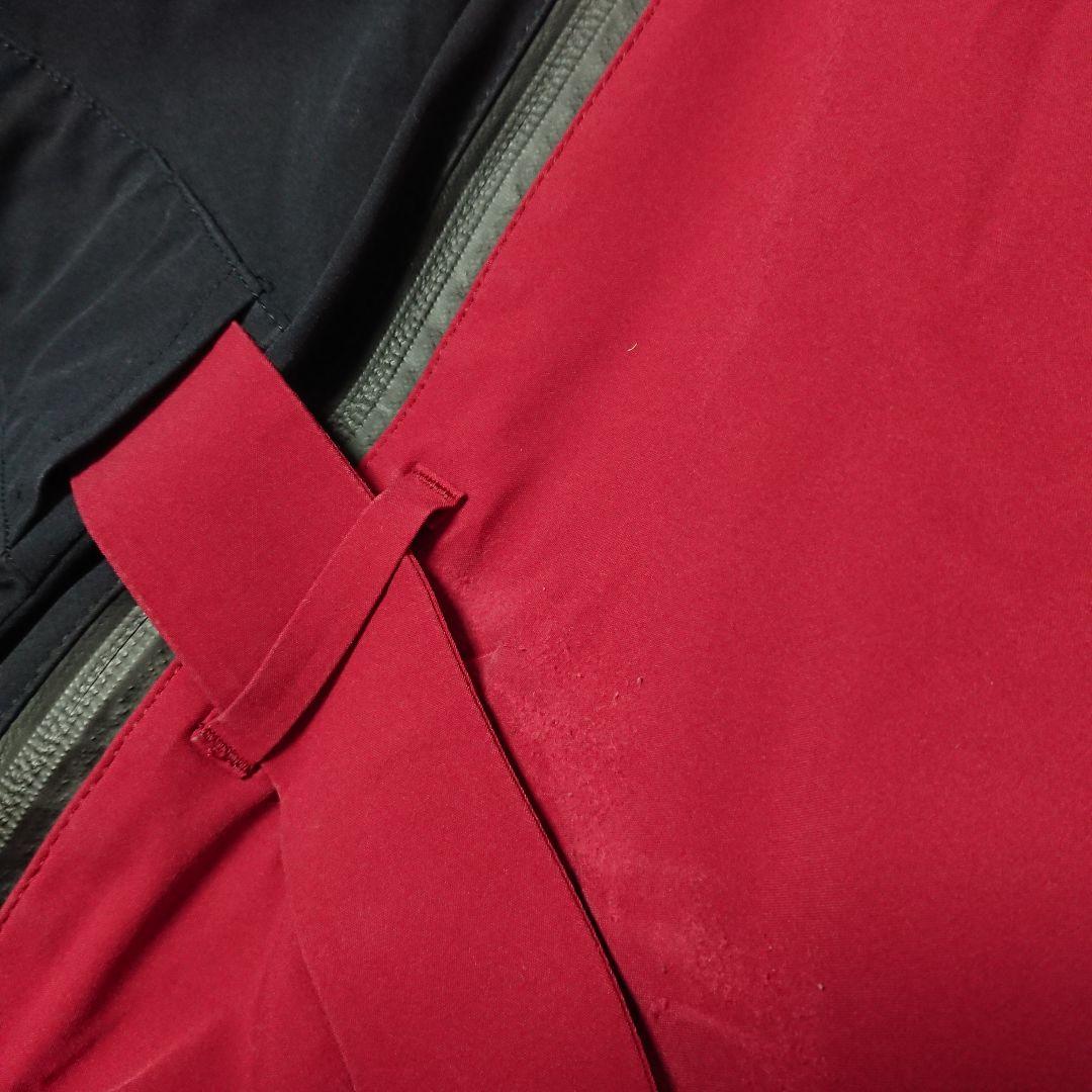 送料無料【DESCENTE】最高峰S.I.O レッドスキーウェア上下ビブ M/M