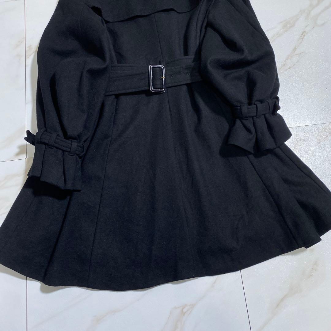 希少♡IROFUSI ヨウジヤナギサワ ウール トレンチコート ボリューム袖