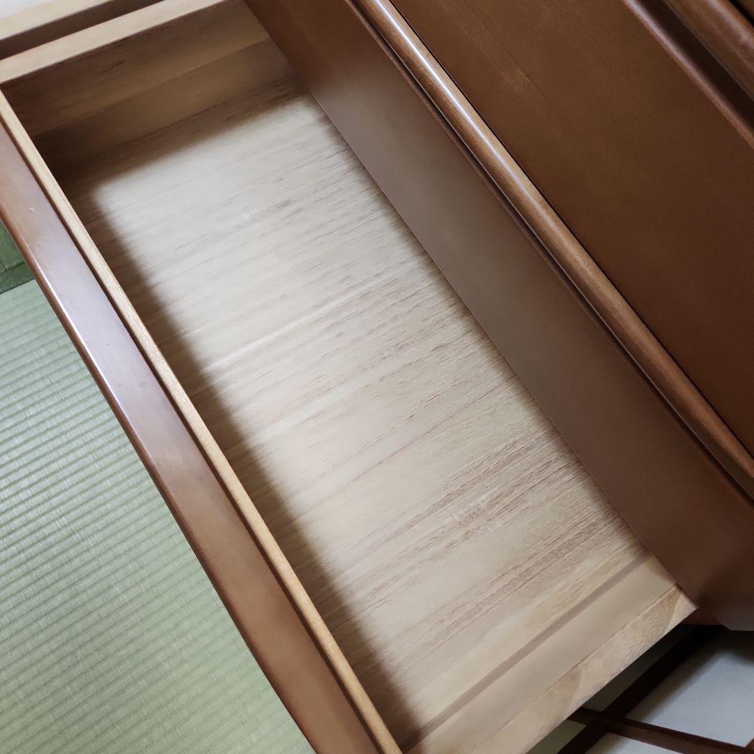 府中家具　桐材 箪笥　ワイドチェスト