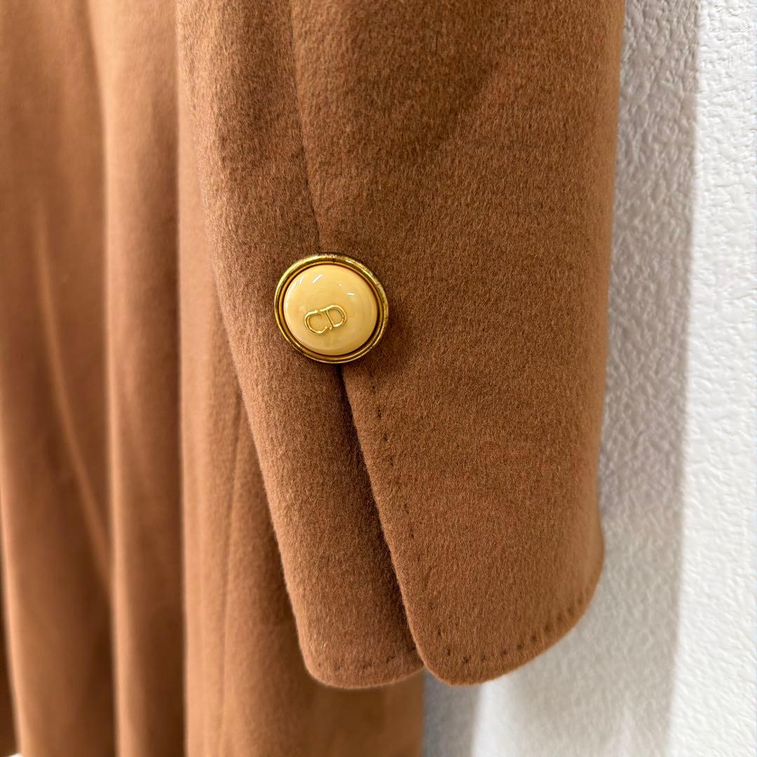 クリスチャンディオール　ヴィンテージ　カシミヤコート