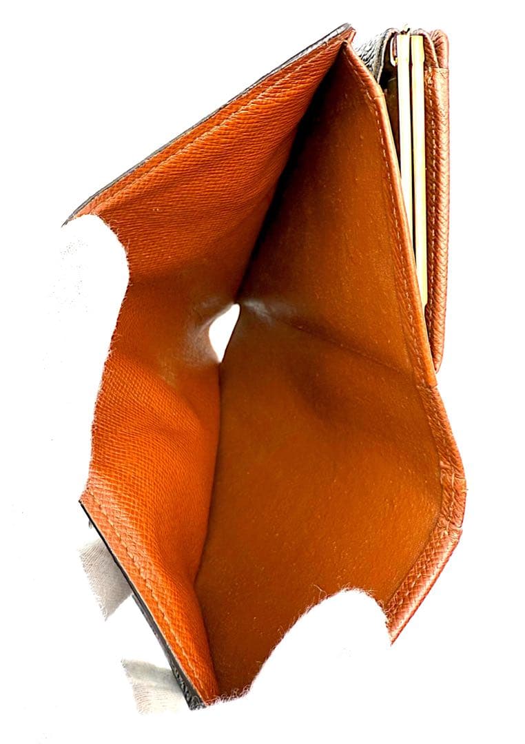 ルイヴィトン ヴィエノワ モノグラム がま口 二つ折り財布