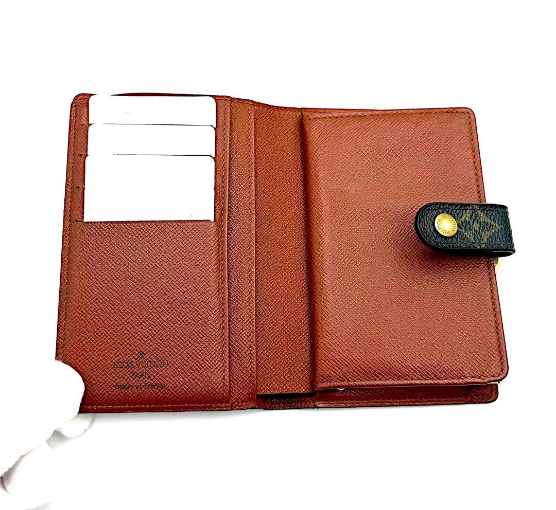 ルイヴィトン ヴィエノワ モノグラム がま口 二つ折り財布