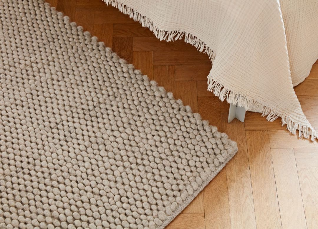 HAY Peas rug 140×80 soft grey 新品