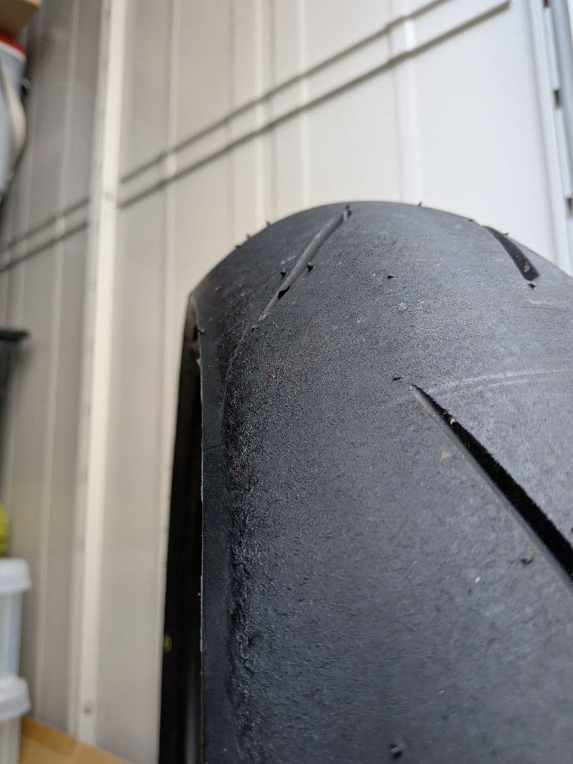 ほぼ新品　α-13SP 前後セット 110/70R17 150/60R17