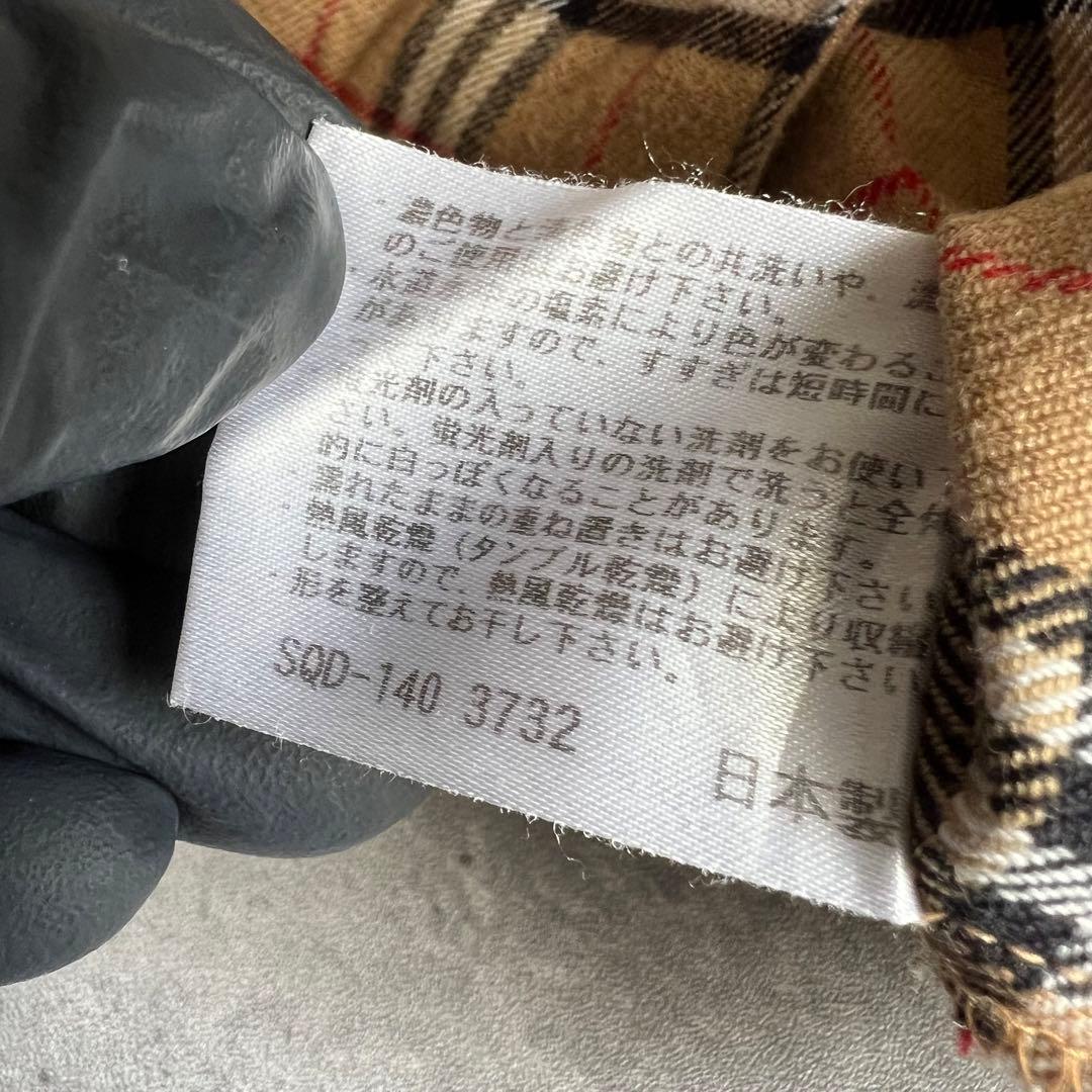 BURBERRY LONDON　ネルシャツタイプ　ノバチェック　セットアップ　L