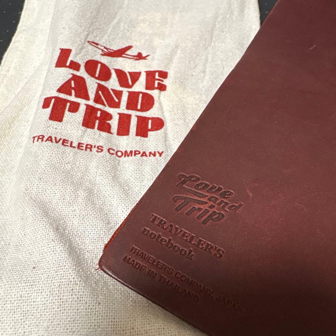 TRAVELER'S COMPANY LOVE AND TRIP ノート