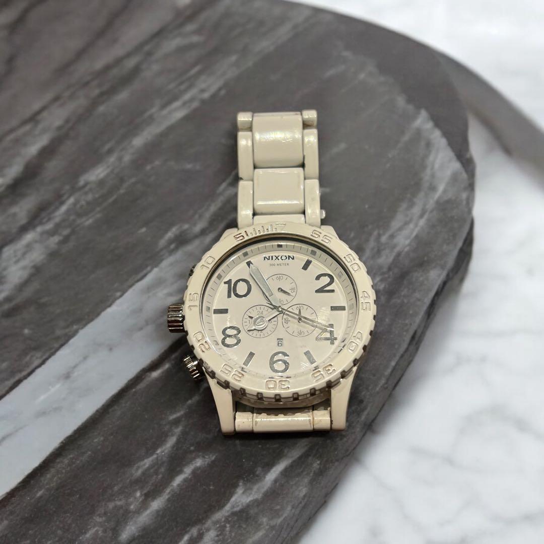 NIXON THE 51-30 CHRONO ホワイト