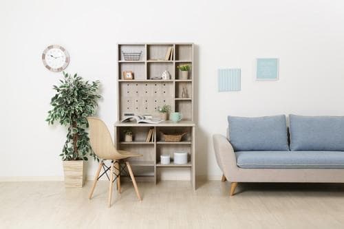 《新品・送料無料》大容量収納付きデスク　ＷＨＯ