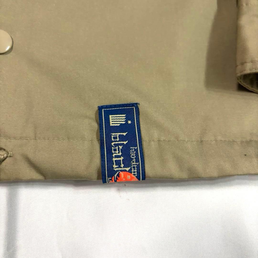 black means ブラックミーンズ　コーチジャケット 般若心経 M