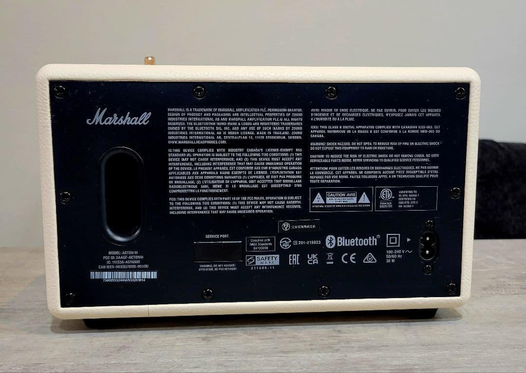 Marshall Acton III ワイヤレススピーカー
