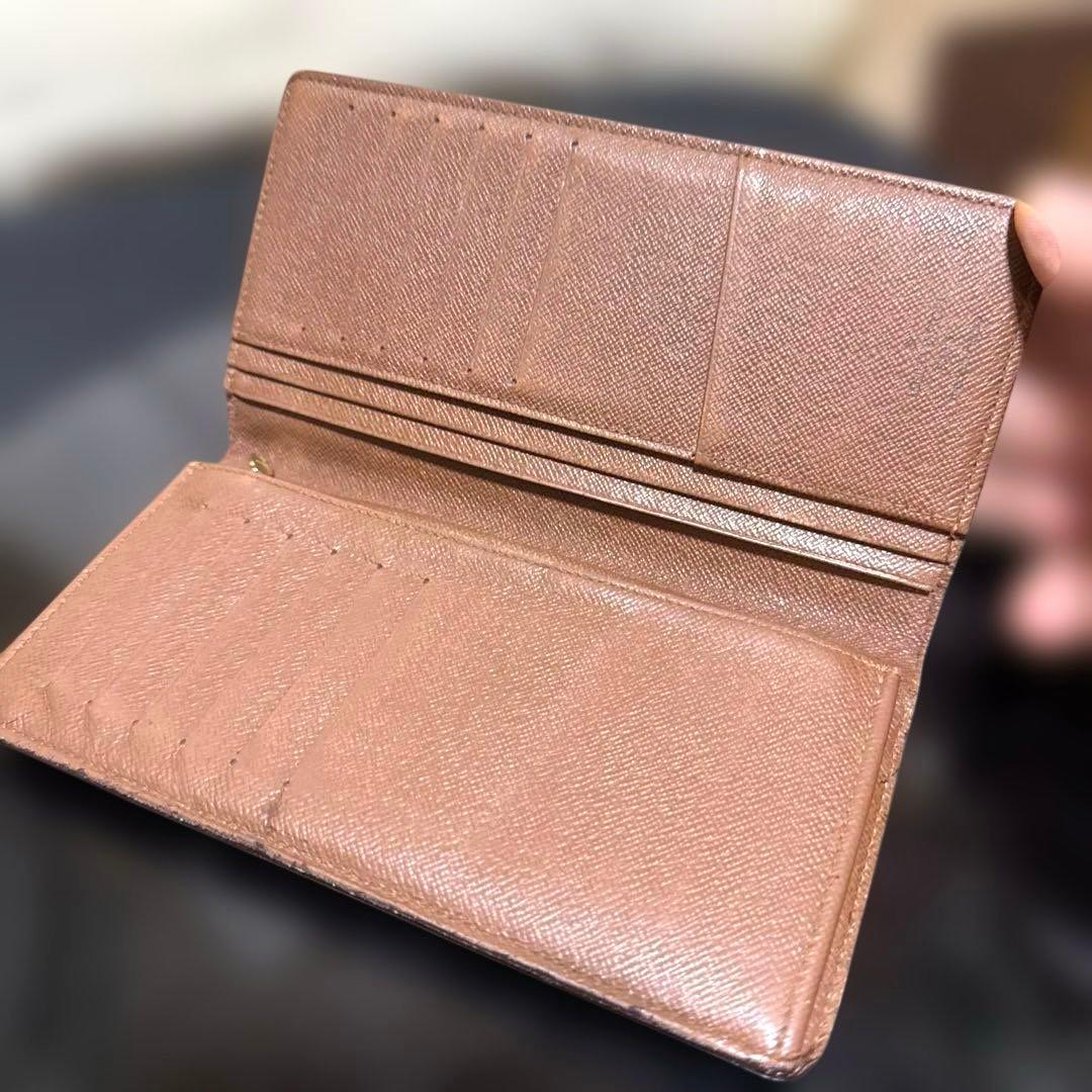 13☆良品☆モノグラム♪ポルトフォイユ ブラザ 二つ折り長財布