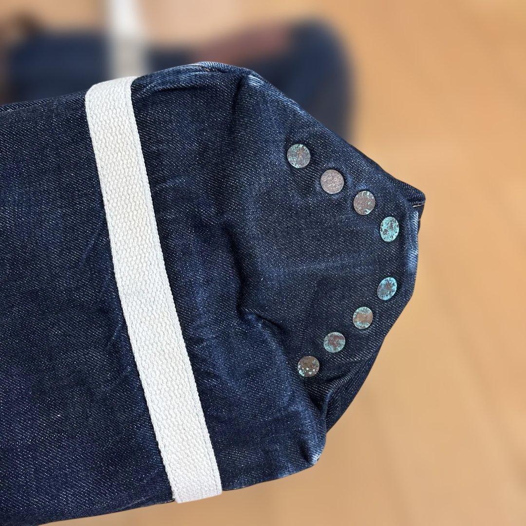 ダブルアールエル　RRL トートバッグ インディゴ　MADE IN ITALY