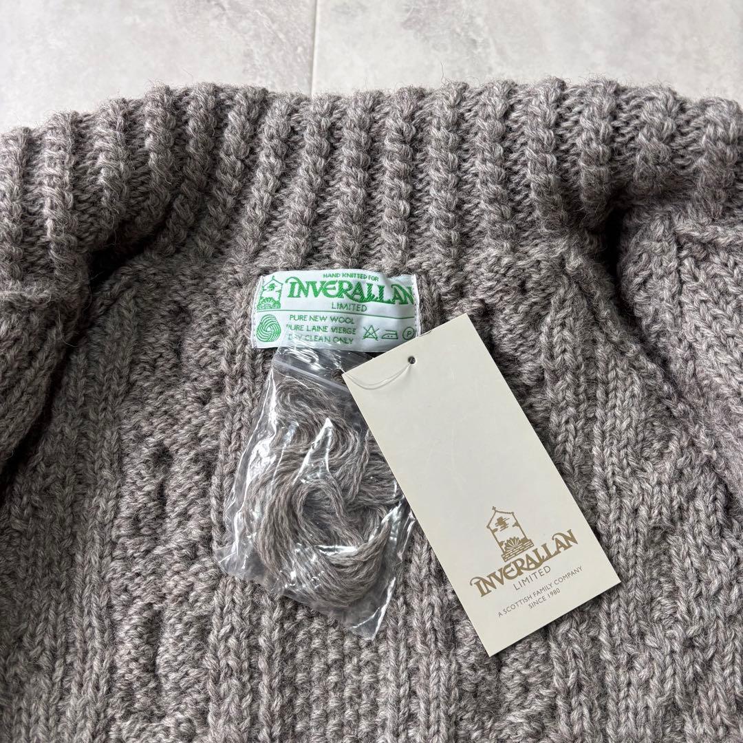 【新品未使用】インバーアラン 3A LUMBER CARDIGAN ブラッケン