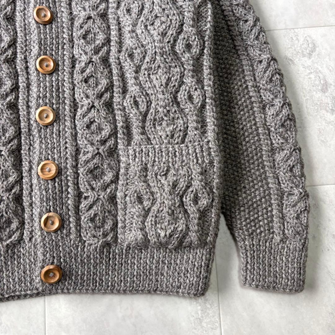 【新品未使用】インバーアラン 3A LUMBER CARDIGAN ブラッケン