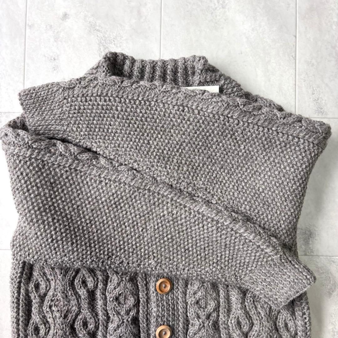 【新品未使用】インバーアラン 3A LUMBER CARDIGAN ブラッケン