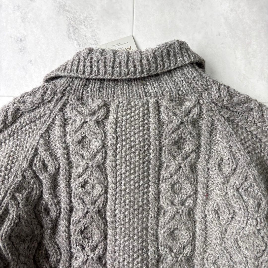 【新品未使用】インバーアラン 3A LUMBER CARDIGAN ブラッケン